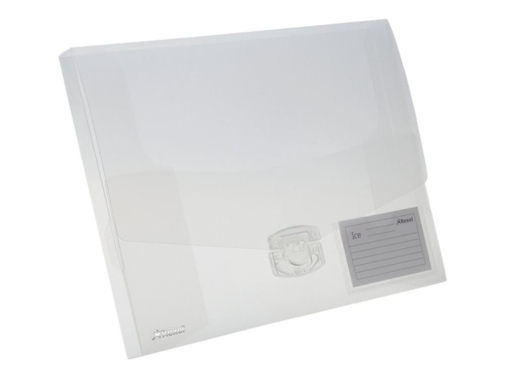 Rexel ICE - Dokumentmappe - rygbredde: 25 mm - for A4 Plus (210 x 330 mm) - klar