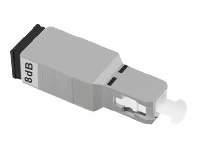 Qoltec - Netværk-Attenuator - Sc/Upc Enkelttilstand (Hun) Til Sc/Upc Enkelttilstand (Han) - Fiberoptik - 8 Db