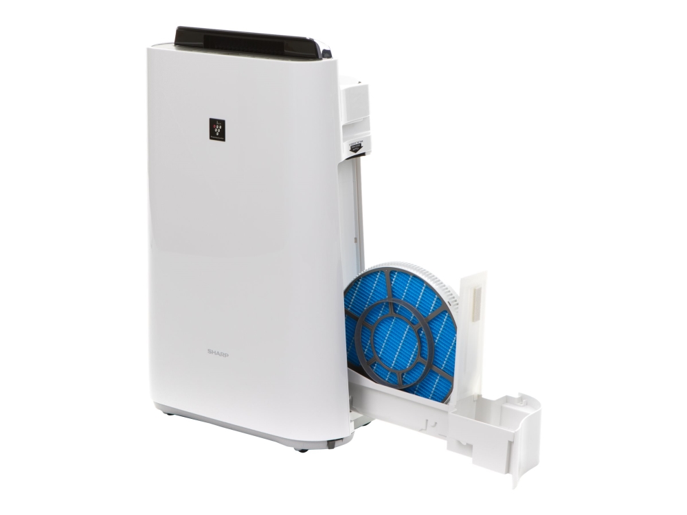 Sharp KC-D50EU-W - Luftfugter/-renser - mobil - TIS - hvid