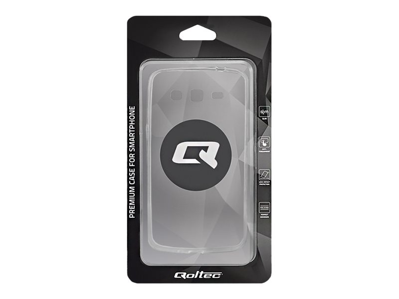 Qoltec Premium Baksidesskydd För Mobiltelefon Silikon Transparent För Samsung Galaxy S6