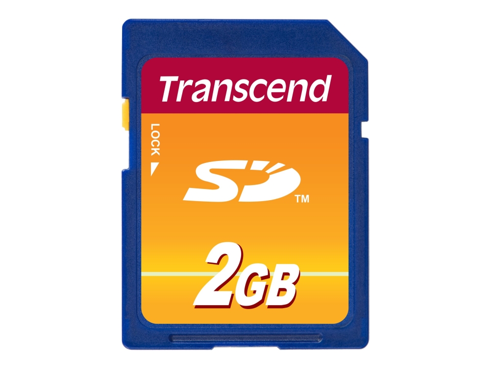 Transcend Secure Digital SD 45X 2GB - Hukommelseskort
