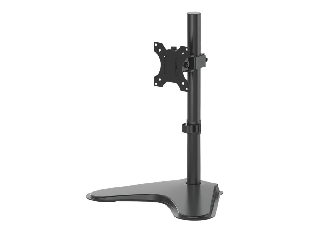 Fellowes Professional Series Single Freestanding Monitor Arm - Monteringssæt - for Monitor - plastik, aluminium, stål - sort - skærmstørrelse: op til 32 - skrivebordsmonterbar