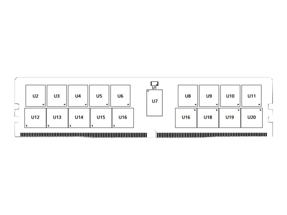 Micron - Ddr4 - Modul - 64 Gb - Dimm 288-Pin - 3200 Mhz / Pc4-25600 - Cl22 - 1,2 V - Registriert - Ecc
