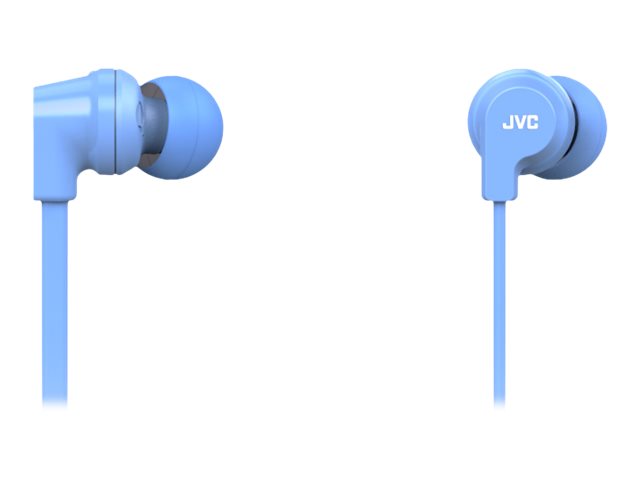 Jvc Ha-Fx21bt-Ae, Kopfhörer, Im Ohr, Nackenband, Blau, Binaural, Ptt, Lautstärke +, Lautsärke -, Tasten