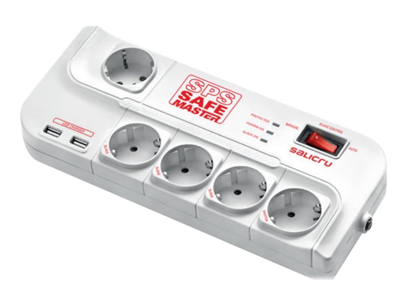 Salicru Sps Safe Master, 918 J, 5 Ac-Ausgänge, Typ F, 250 V, 50 Hz, 10 A
