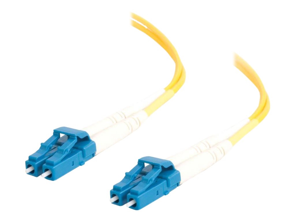 C2g Lc-Lc 9/125 Os1 Duplex Singlemode Pvc Fiber Optic Cable (Lszh) - Patchkabel - Lc Enkelttilstand (Han) Til Lc Enkelttilstand (Han) - 3 M - 3 M. -