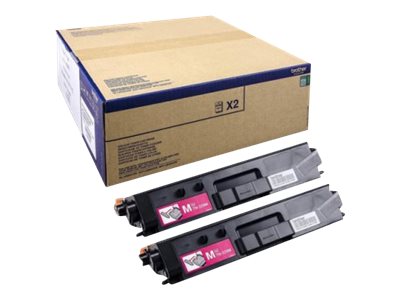 Brother Tn-329Mtwin, 12000 Seiten, Magenta, 2 Stück(E)