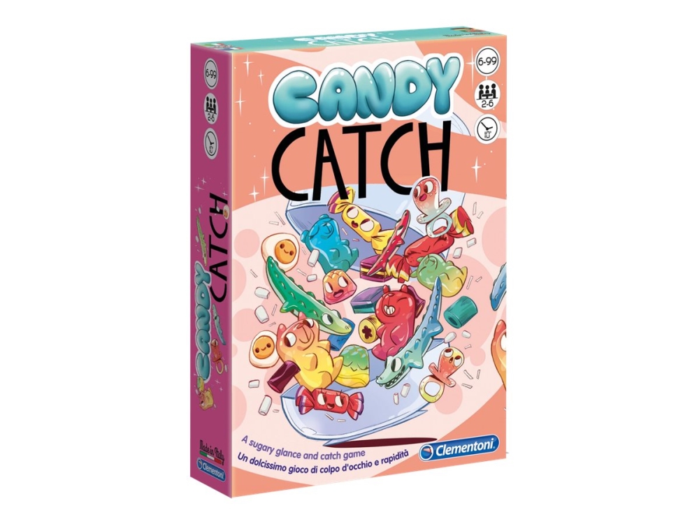 Clementoni - Candy Catch - kortspel | Leksaker - Spel - Barnbrädspel | GameStuff