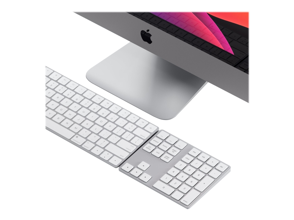 Satechi Bluetooth Extended Keypad - Tastatur - Trådløs - Bluetooth - Sølv