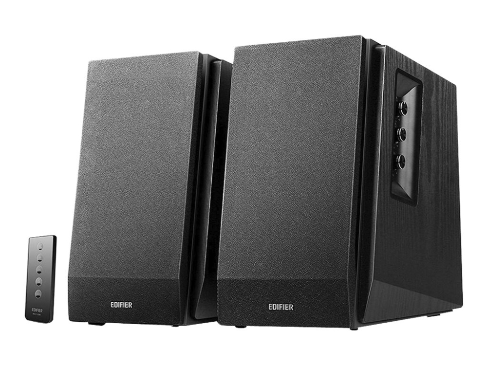 Edifier R1700bt - Lautsprecher - Bücherregal - Kabellos - Bluetooth - 66 Watt (Gesamt) - Zweiweg - Schwarz (R1700bt Black)