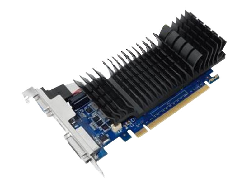 Asus Geforce Gt 730-Sl-2Gd5-Brk - Grafikkort - Gf Gt 730 - 2 Gb Gddr5 - Pcie 2.0 Lav Profil - Dvi, D-Sub, Hdmi - Blæserløs