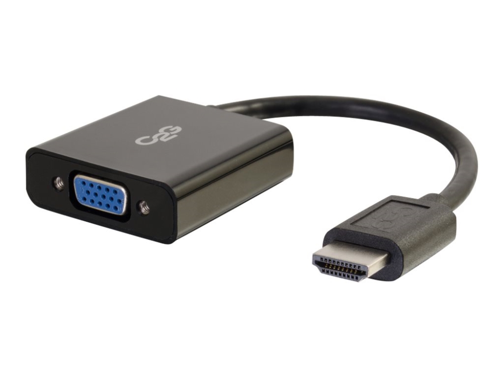 C2g Hdmi Zu Vga Adapter - Hdmi Zu Vga Konverter - M/F - Videotransformator - Hdmi - Vga - Sortieren