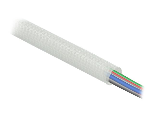 Delock Fiberglass Sleeving - Böjligt kabelrör - 2 m - vit | EL Artiklar - Vägar & tillägg - Övriga | GameStuff
