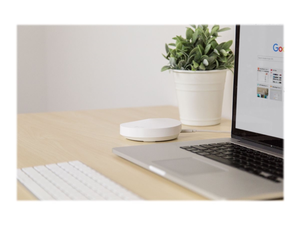 Tp-Link Deco M5 - Wi-Fi-System - (2 Routere) - Op Til 4500 Sq.Ft - Mesh 1Gbe - Wi-Fi 5 - Dual Band