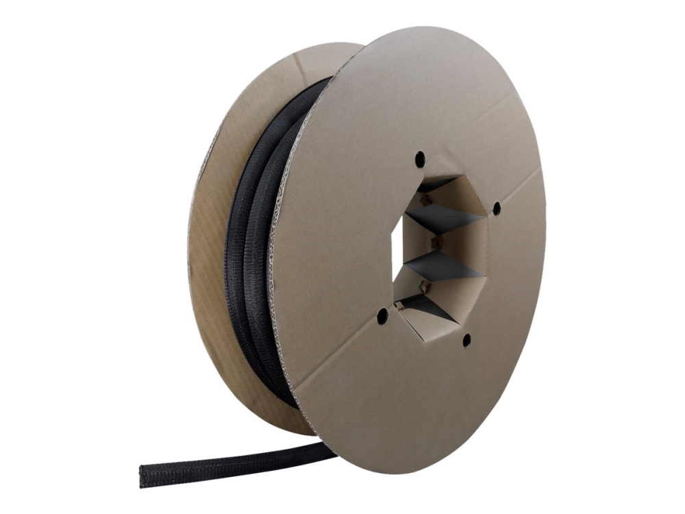 Label-The-Cable Cable Tube, Schwarz, Stoff, Polyester