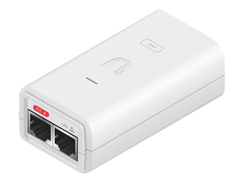 Ubiquiti Networks POE-24-7W-G-WH - Strøminjektor - AC 100-240 V