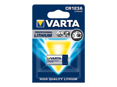 Varta Photo Lithium - Batteri CR123A - Li - 1430 mAh | EL Artiklar - Batteri - Övriga batterier | GameStuff