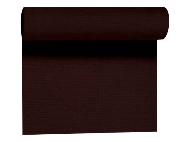 Duni Tête-a-tête - Bordløber - Størrelse 41 cm x 24 m - engangs - sort