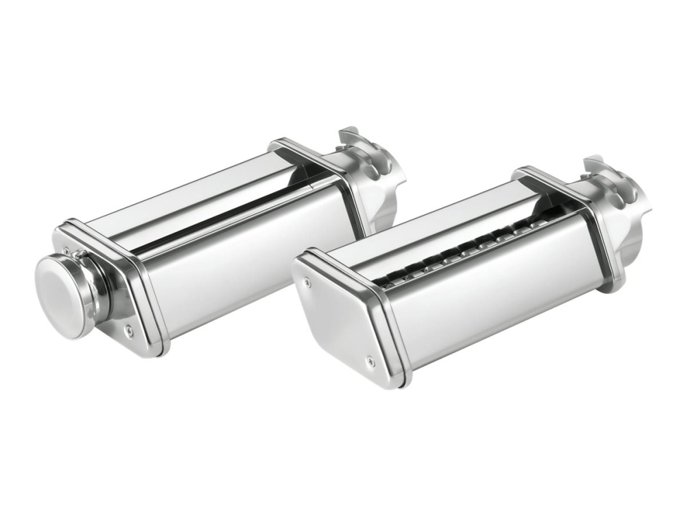 Bosch Pastapassion - Påsætningssæt - Til Food Processor - Krom - For Mum5 Mum5 Creationline Startline Mum54a00, Mum54d00, Mum54i00, Mum54y00