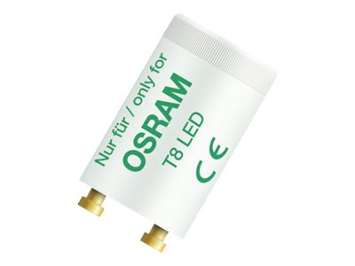 Osram Substitube Start, Beleuchtungsstarter, Weiß, Polycarbonat (Pc), 5 G, 2 Stück(E), 25 Mm