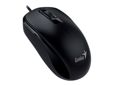 Genius Computer Technology Dx-110, Beidhändig, Optisch, Usb Typ-A, 1000 Dpi, Schwarz
