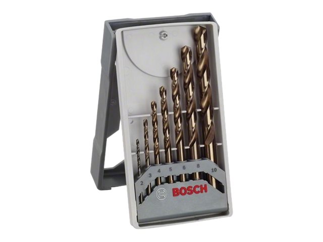Bosch Mini X-Line - Borrsats - för metall - 7 delar | Elverktyg - Tillbehör - Bitar & Borrset | GameStuff