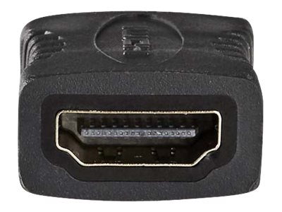 Nedis - Hdmi-Adapter Mit Ethernet - Hdmi Hun Til Hdmi Hun - Antracit (Sort)