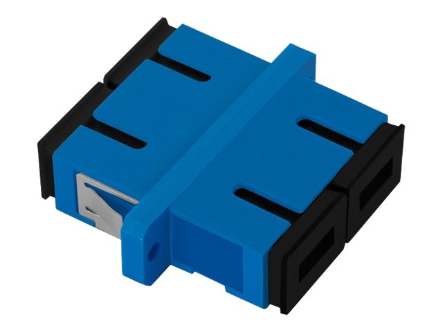Qoltec Duplex - Netværksadapter - Sc/Upc Enkelttilstand (Hun) Til Sc/Upc Enkelttilstand (Hun) - Fiberoptik