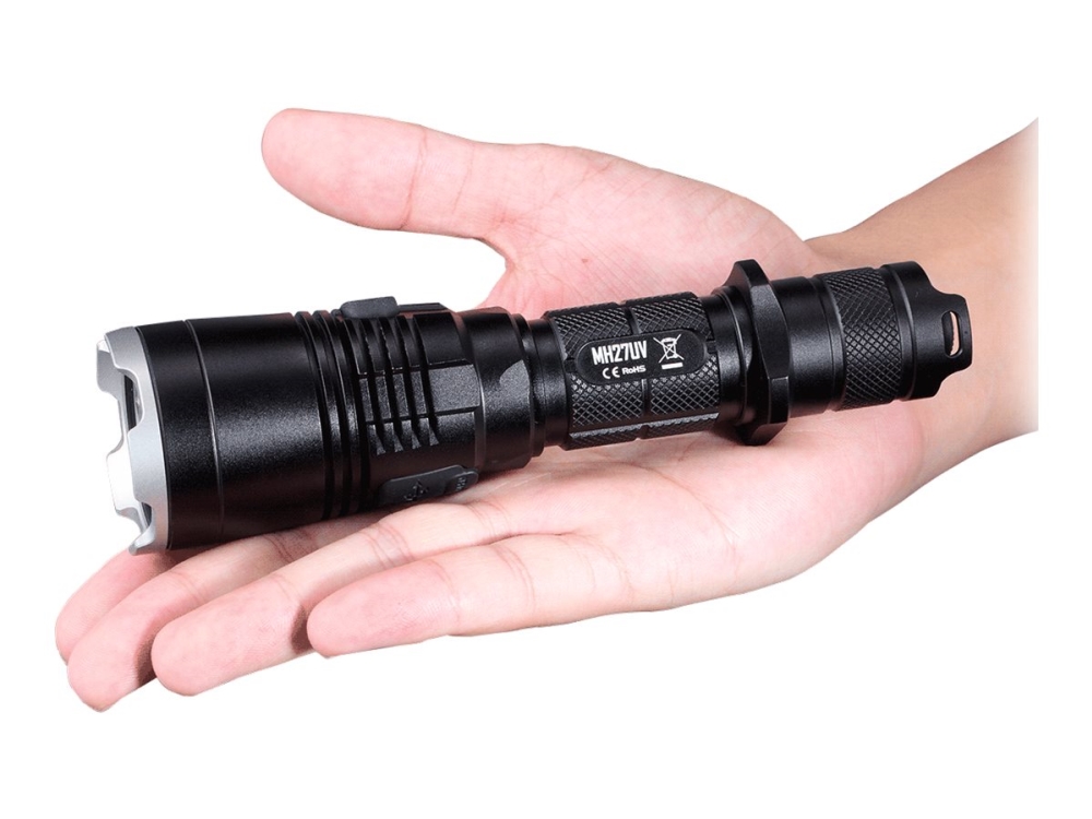 NITECORE Multitask Hybrid Series MH27UV - Lommelygte - LED - 13-modus - blåt/rødt/hvidt lys