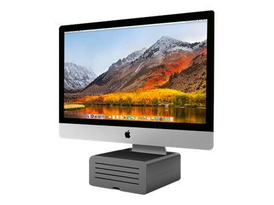 Twelvesouth Hirise Pro, Freistehend, Schwarz, Holz