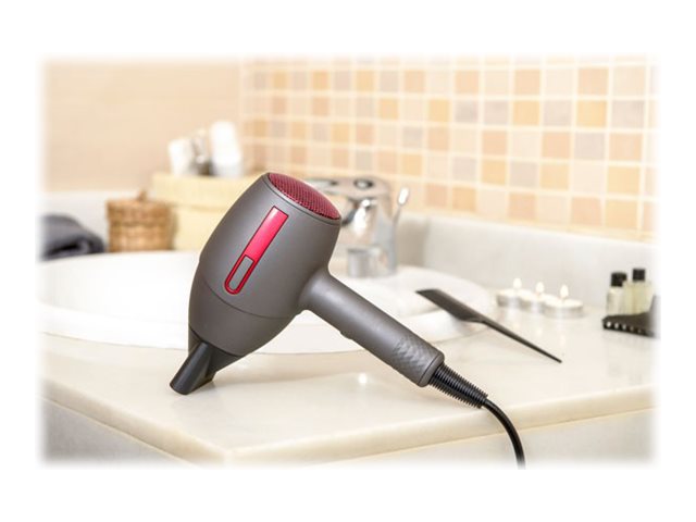 Solac SH7087 Fast Ionic Dry 2000 - Hårtork - gray/pink | Hårvård - Hårvård damer - Hårtorkare | GameStuff