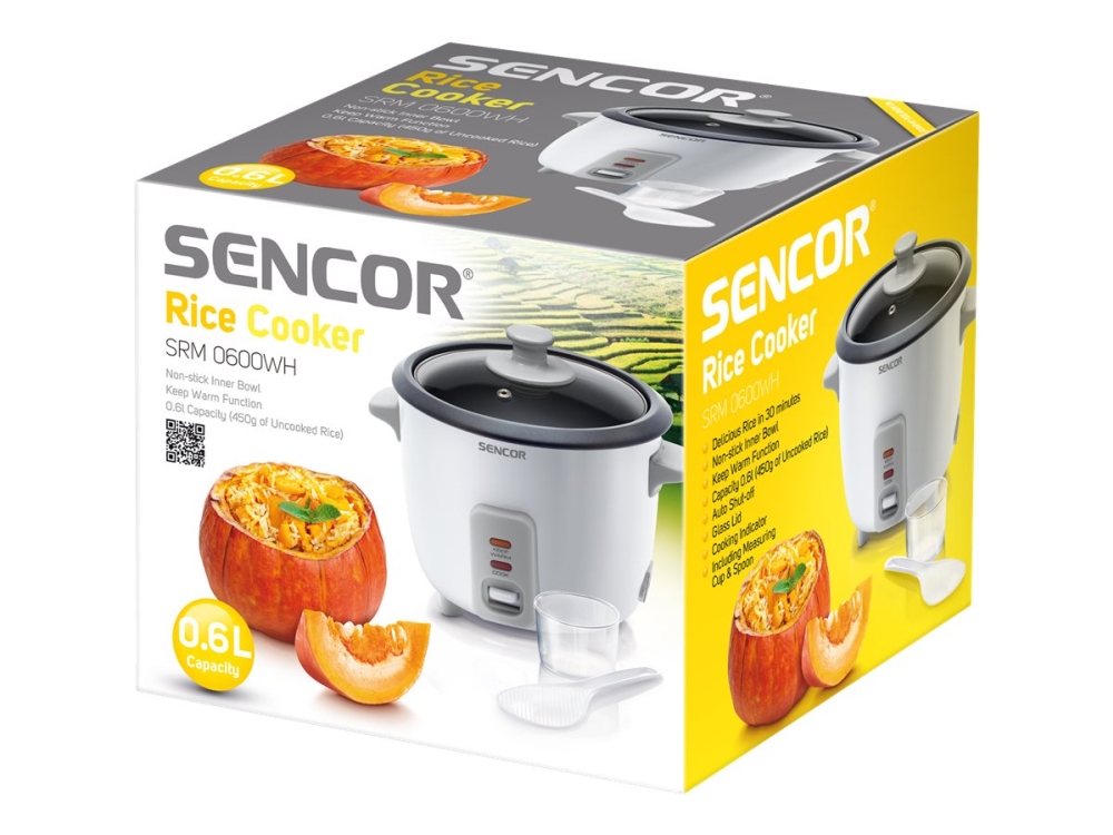 SRM Riskoger 600WH  kan rumme 0,6L, 450g