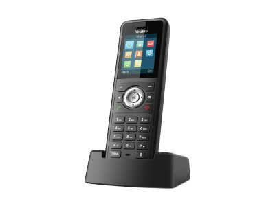 Yealink W59r Ekstra Trådløst Håndsæt Med Bluetooth Interface Med Opkalds Id Dect 3 Vejs Opkaldskapacitet Sort