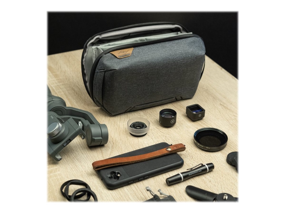 Peak Design Tech Pouch - Fodral - 200 D-nylon - träkol | Foto och video - Väskor - Kompakt | GameStuff
