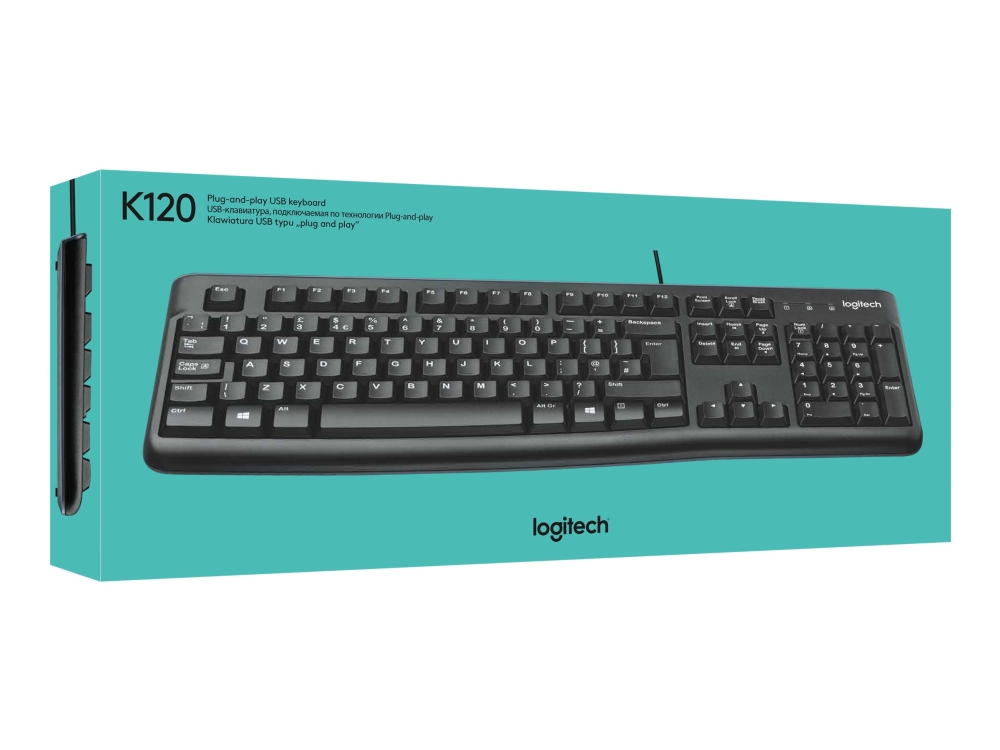 Logitech K120 - Tastatur - Usb