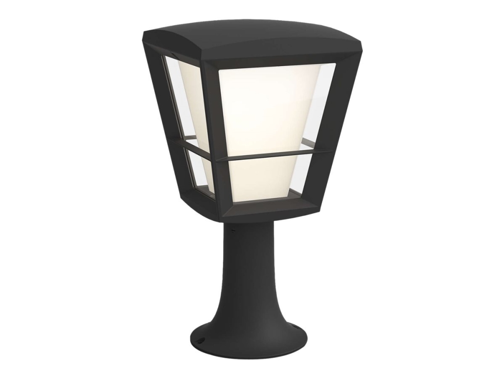 Philips Hue Econic - Pedestallys - Led-Lyspære - 15 W (Tilsvarende 79 W) - Klasse A - 2000-6500 K - Sort