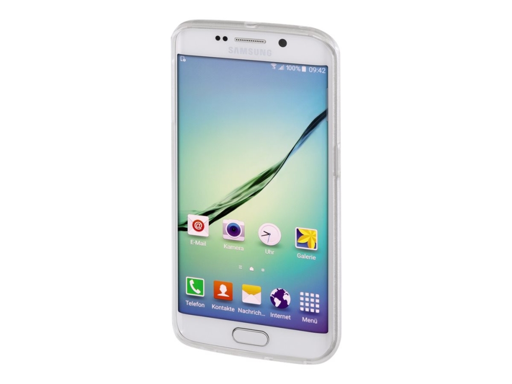 Hama "Crystal" - Schutzhülle Für Mobiltelefon - Thermoplastisches Polyurethan (Tpu) - Transparent - Für Samsung Galaxy S6 Edge