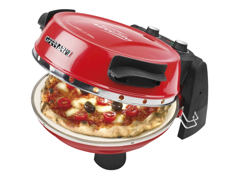 G3 Ferrari G10032 Pizzeria Snack Napoletana - Pizza ovn - 1.2 kW - röd/sort | Köksapparater - Köksutrustning - Pizzaugnar | GameStuff