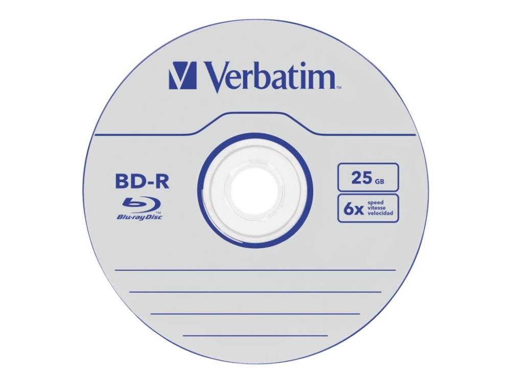 Verbatim DataLife - 50 x BD-R - 25 GB 6x - spindel | Datorkomponenter - Hårddisk & Lagring - Lagringsmedia | GameStuff