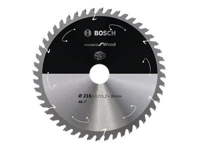 Bosch Rundsavklinge Accu Std Træ 216X30mm 48T