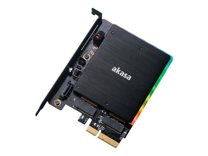 Akasa Ak-Pccm2p-03 - Lagringskontrol - M.2 - M.2 Card / Sata 6Gb/S - Pcie