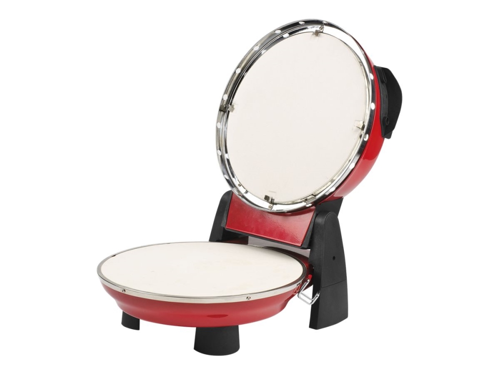 G3 Ferrari G10032 Pizzeria Snack Napoletana - Pizza ovn - 1.2 kW - rød/sort