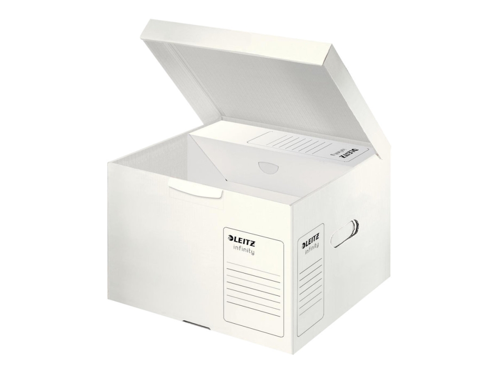 Leitz Infinity - Opbevaringsboks - for A4 (210 x 297 mm) - hvid