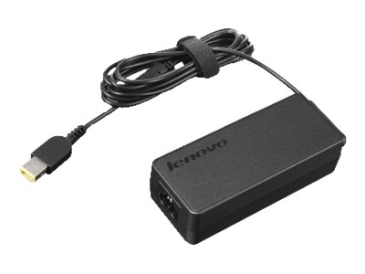 Lenovo ThinkPad 65W AC Adapter (Slim Tip) - Strømforsyningsadapter - 65 Watt - Saudi-Arabien, Europa - Campus