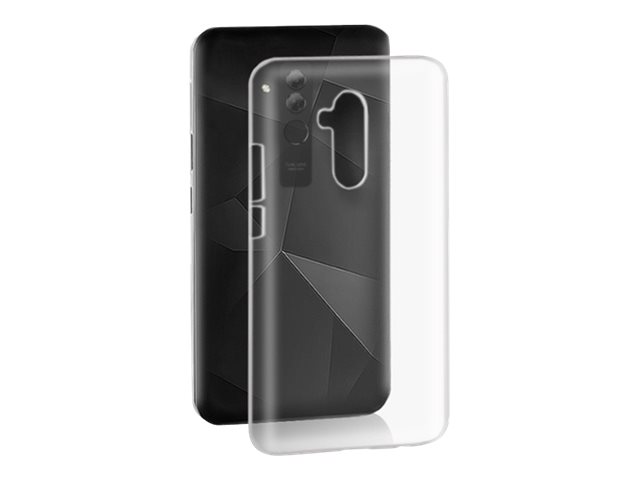 Qoltec Pc Hard Baksidesskydd För Mobiltelefon Polykarbonat Klar 6.3  " För Huawei Mate 20 Lite