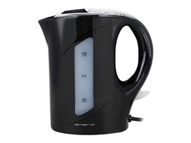 Emerio WK-121616.1 - Kedel - 1 liter - 900 W - sort