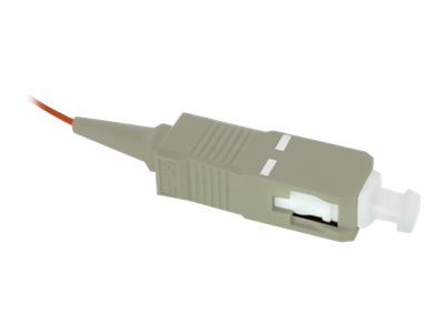 Qoltec - Netværkskabel - Sc/Upc Multi-Mode (Han) Til Sc/Upc Multi-Mode (Han) - 2 M - Fiberoptik - 50 / 125 My - Om2 - Halogenfri - Orange