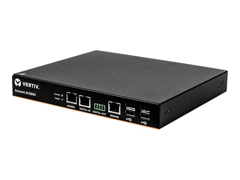 Avocent Acs Advanced Console Server Acs804meac-400 - Konsol Server - 4 Porte - 1Gbe, Rs-232 - 1U