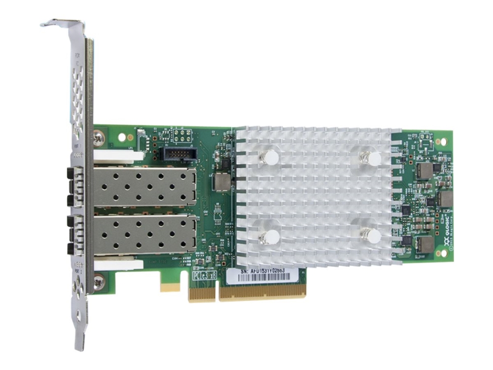 Qlogic Dual Port Fc Hba,Pcie 32Gbit Gen3 X8, Sr Lc