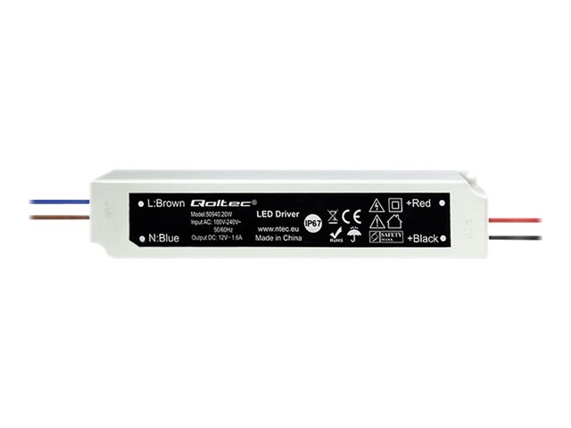 Qoltec 50947 Led Driver 20 Watt 1.6 A